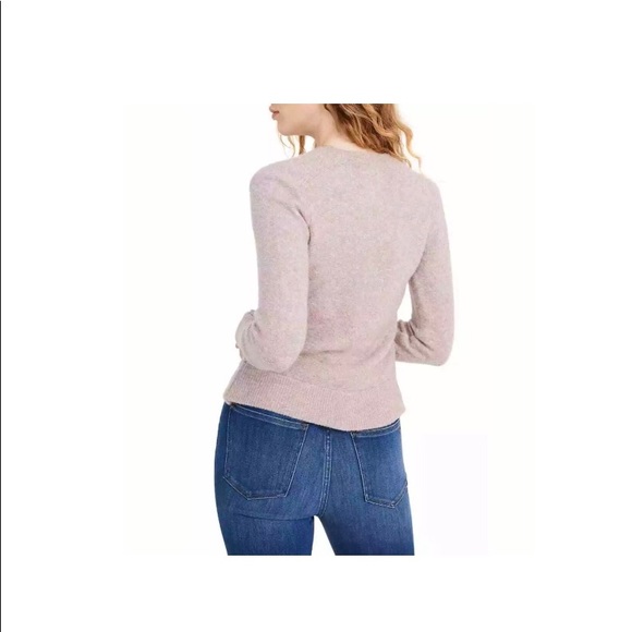 SoldNWT Madewell wrap front pullover sweater sz. L - Picture 5 of 5
